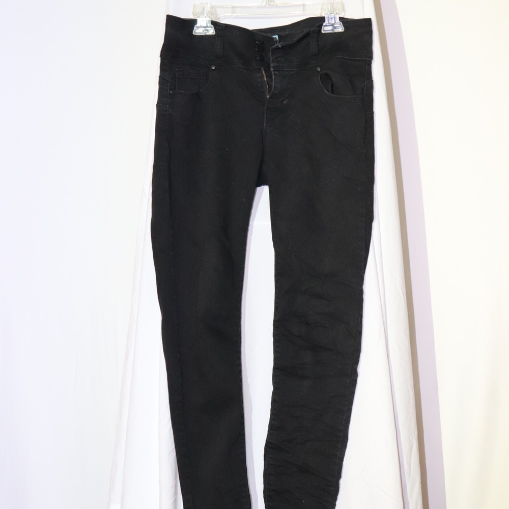 Butt I Love You Skinny Black Jeans
